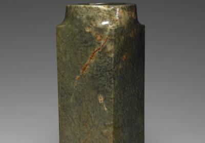 图片[2]-Jade cong tube, Longshan-Qijia system (2200-1700 BCE)-China Archive